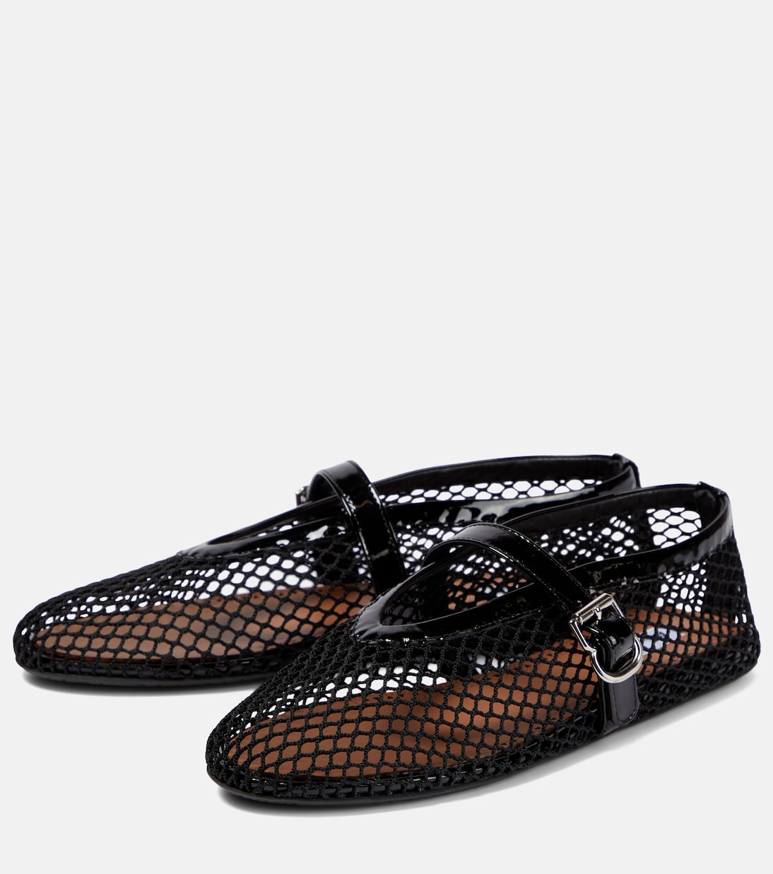 Fishnet ballet flats | Alaïa