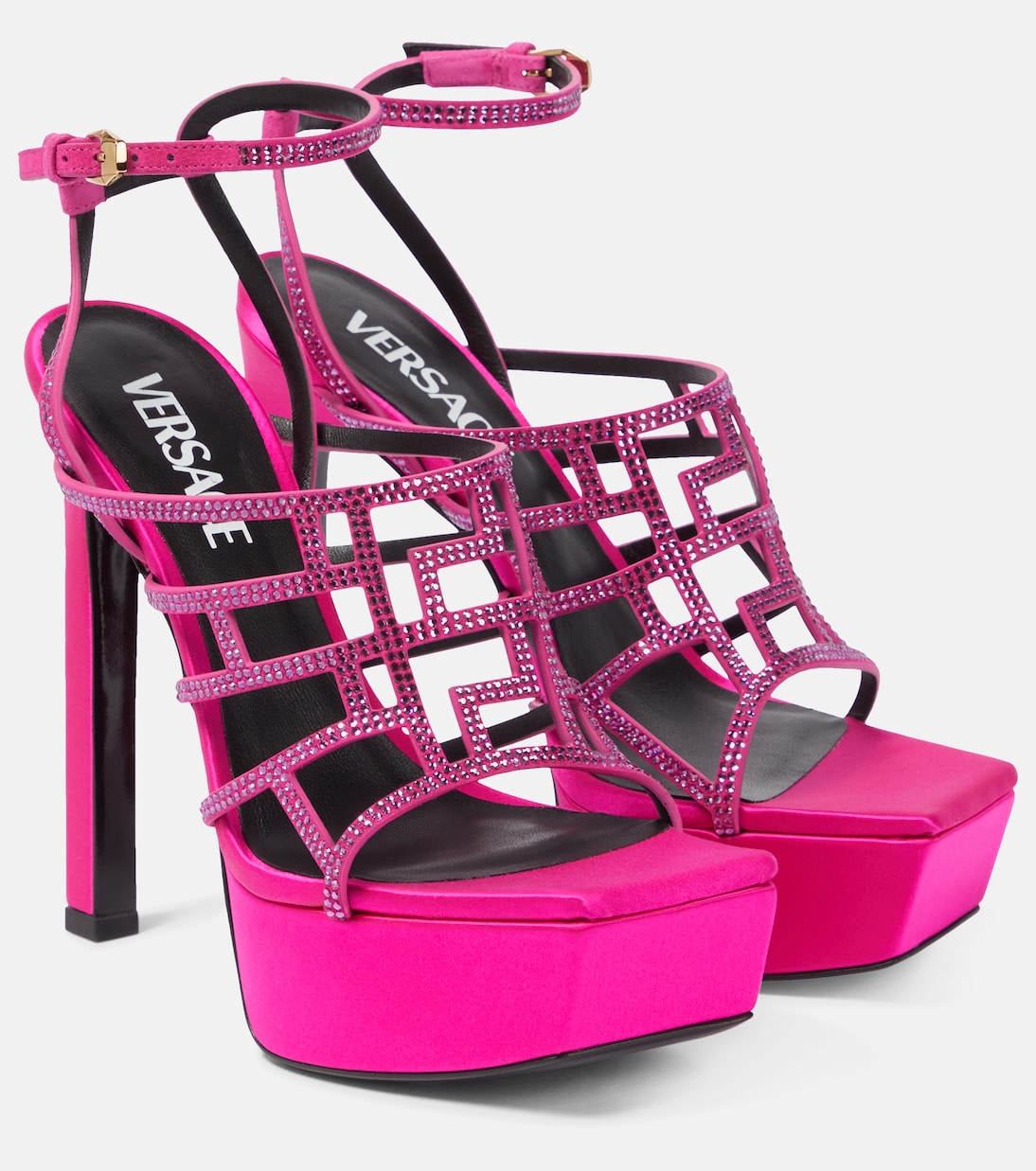 Sandales Greca à plateau et à ornements | Versace