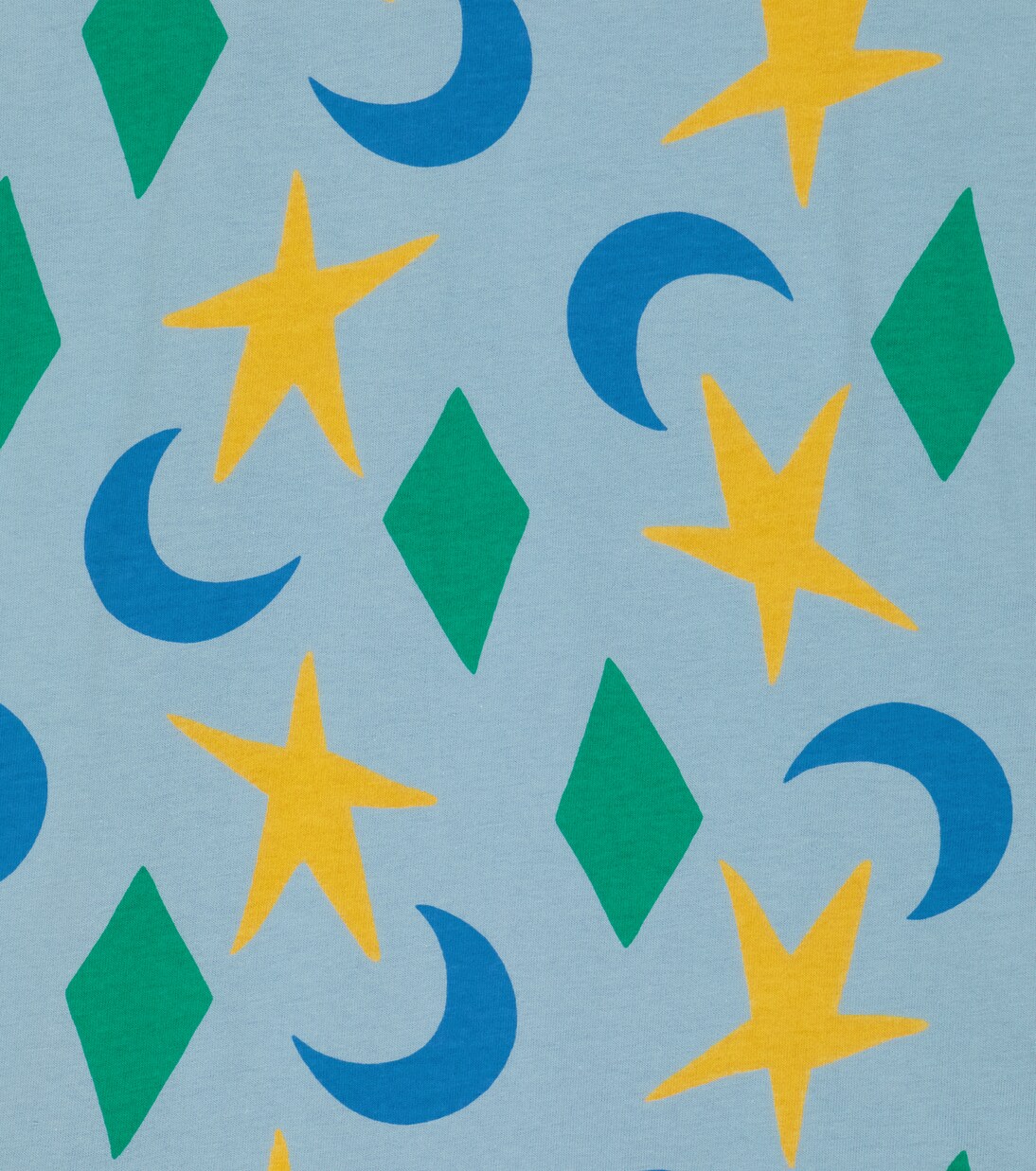 Printed cotton jersey dress | Jellymallow