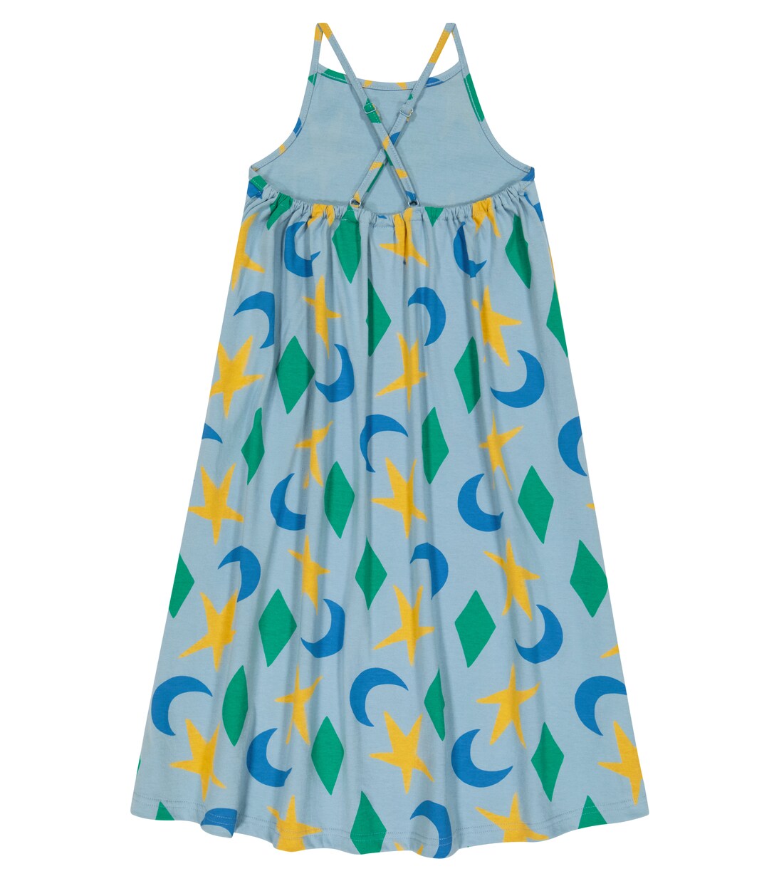 Printed cotton jersey dress | Jellymallow
