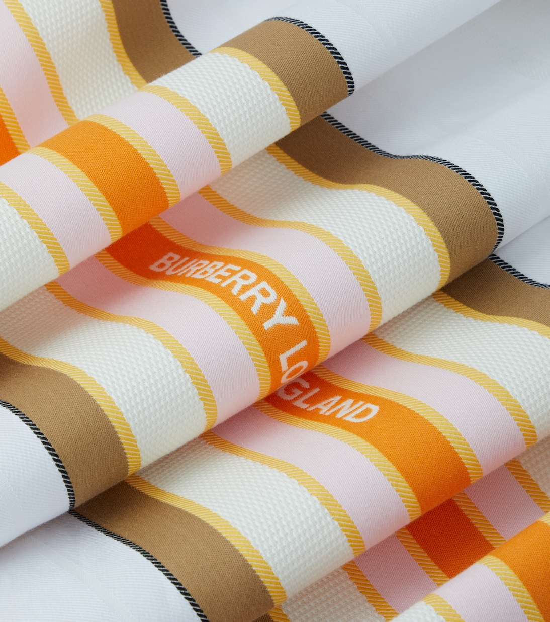 Striped cotton blanket | Burberry