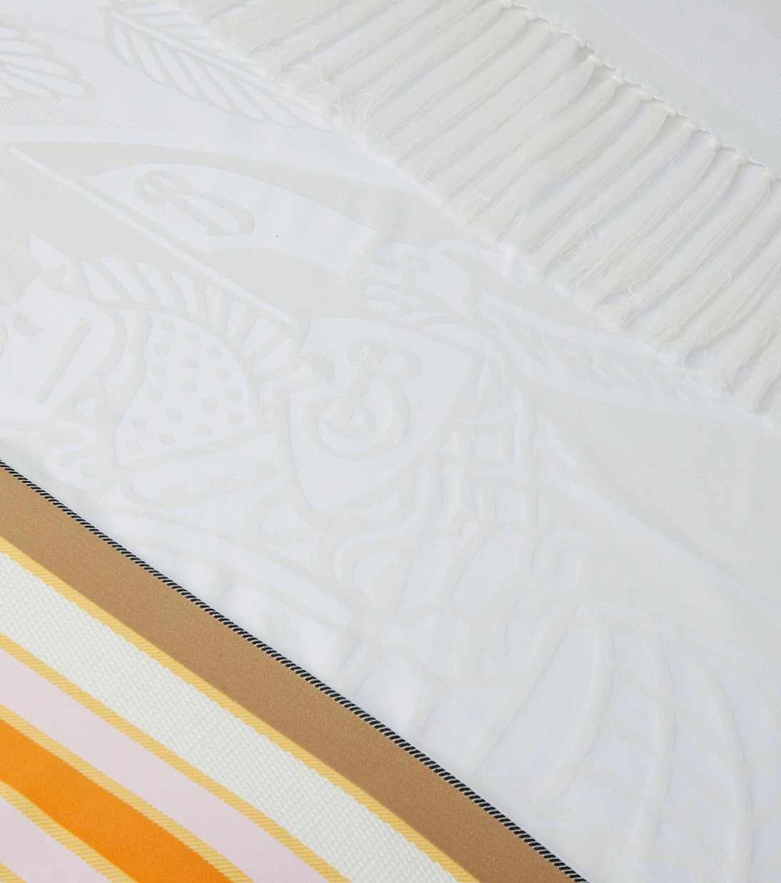 Striped cotton blanket | Burberry