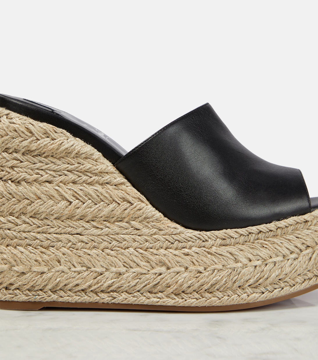 Ariella Zeppa leather espadrille sandals | Christian Louboutin