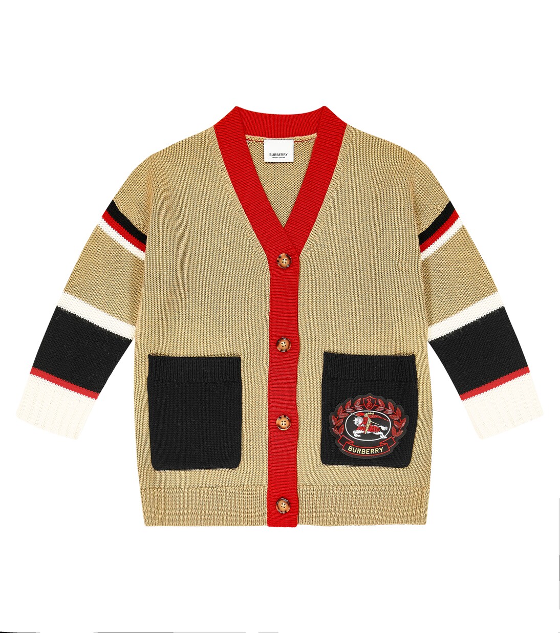 Striped wool cardigan | Burberry Kids