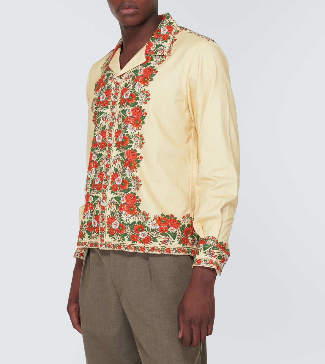 Hemd Winter Bouquet aus Baumwolle | Bode