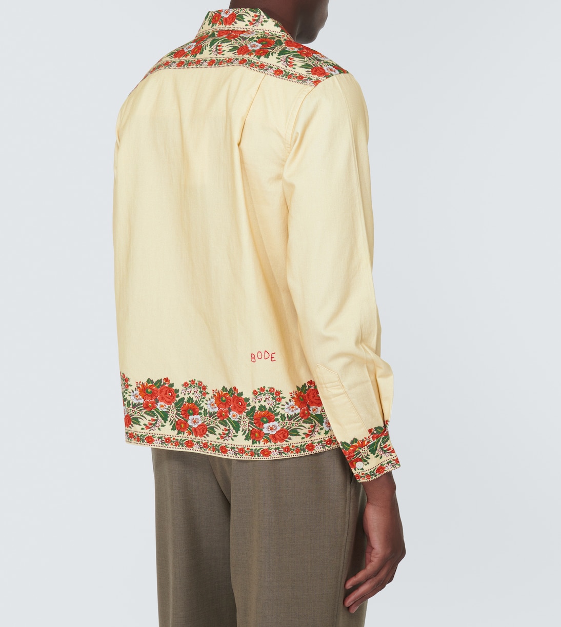 Hemd Winter Bouquet aus Baumwolle | Bode