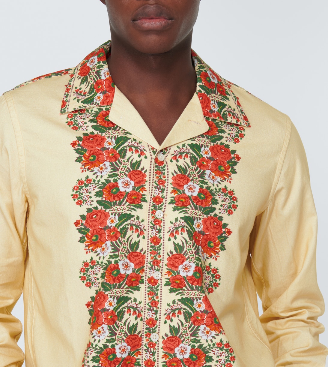 Hemd Winter Bouquet aus Baumwolle | Bode