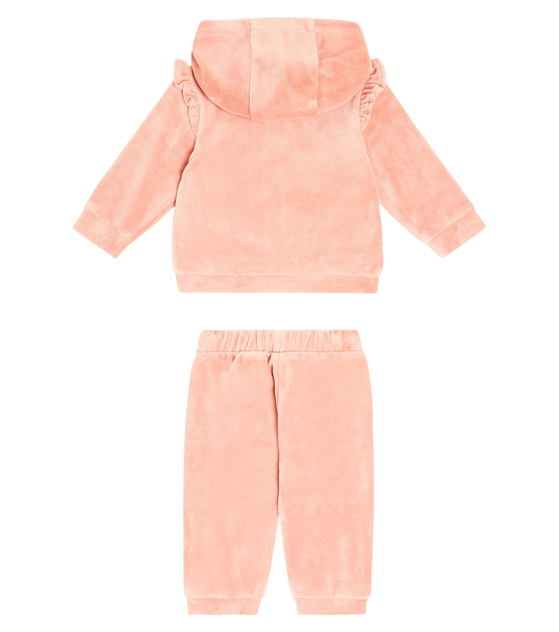 Baby cotton-blend velvet tracksuit | Tartine et Chocolat