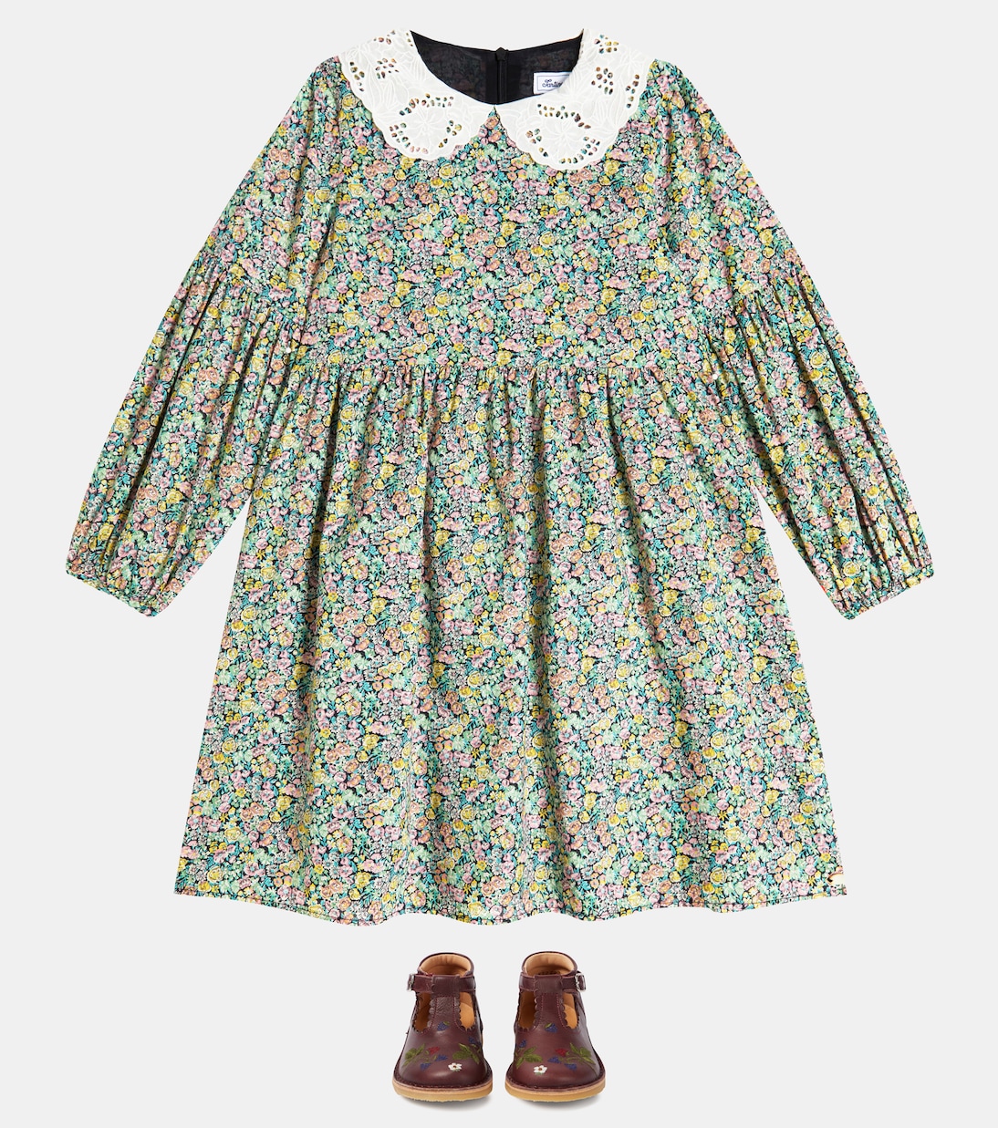 Floral cotton dress | Tartine et Chocolat