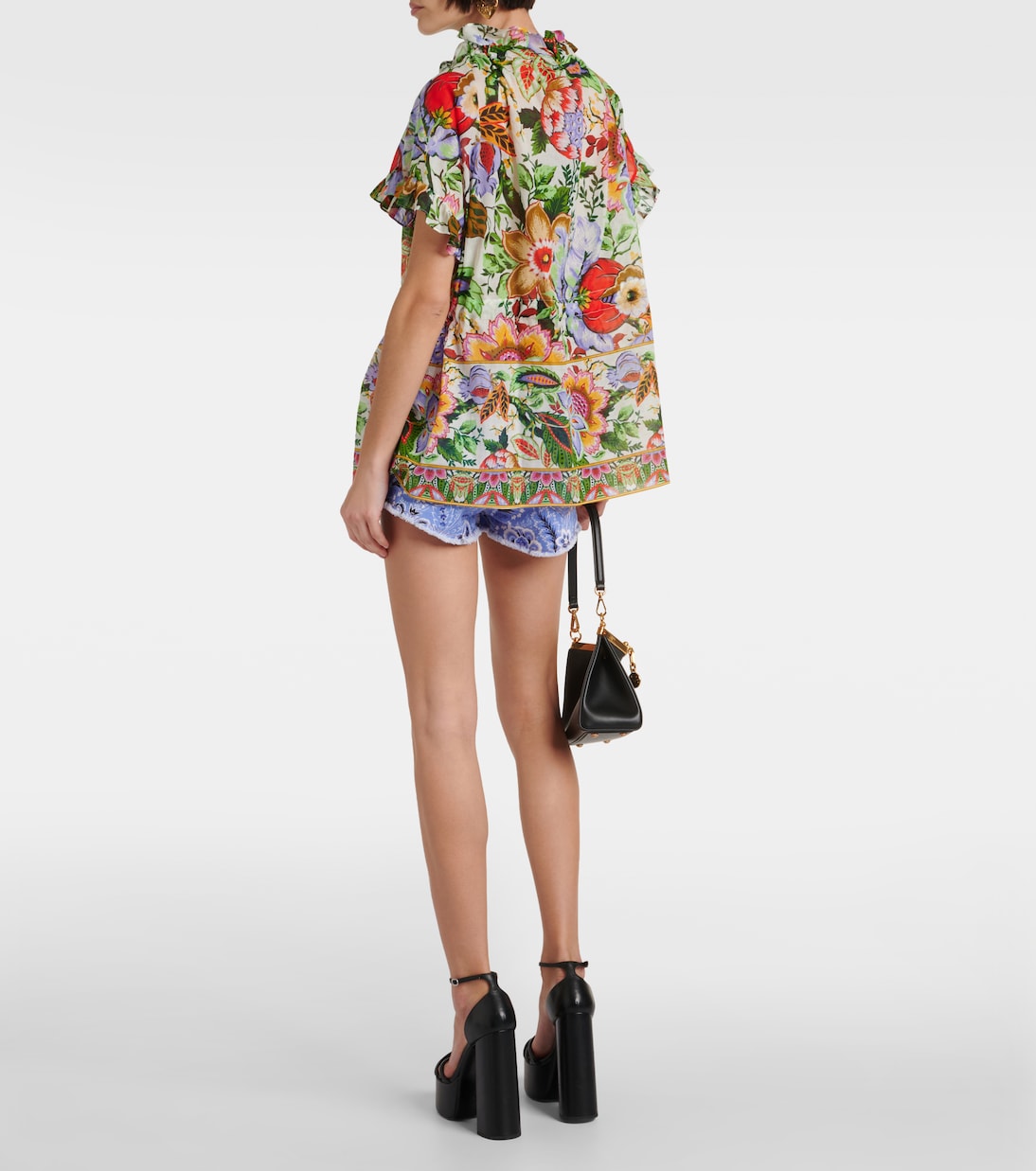 Bedruckte Bluse aus Baumwolle | Etro
