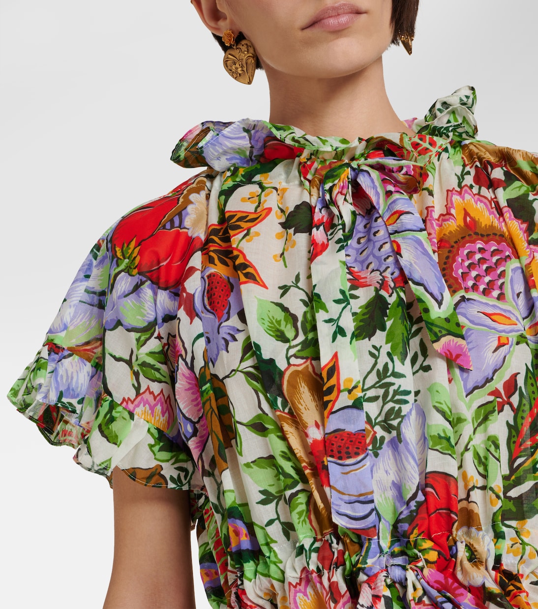 Bedruckte Bluse aus Baumwolle | Etro