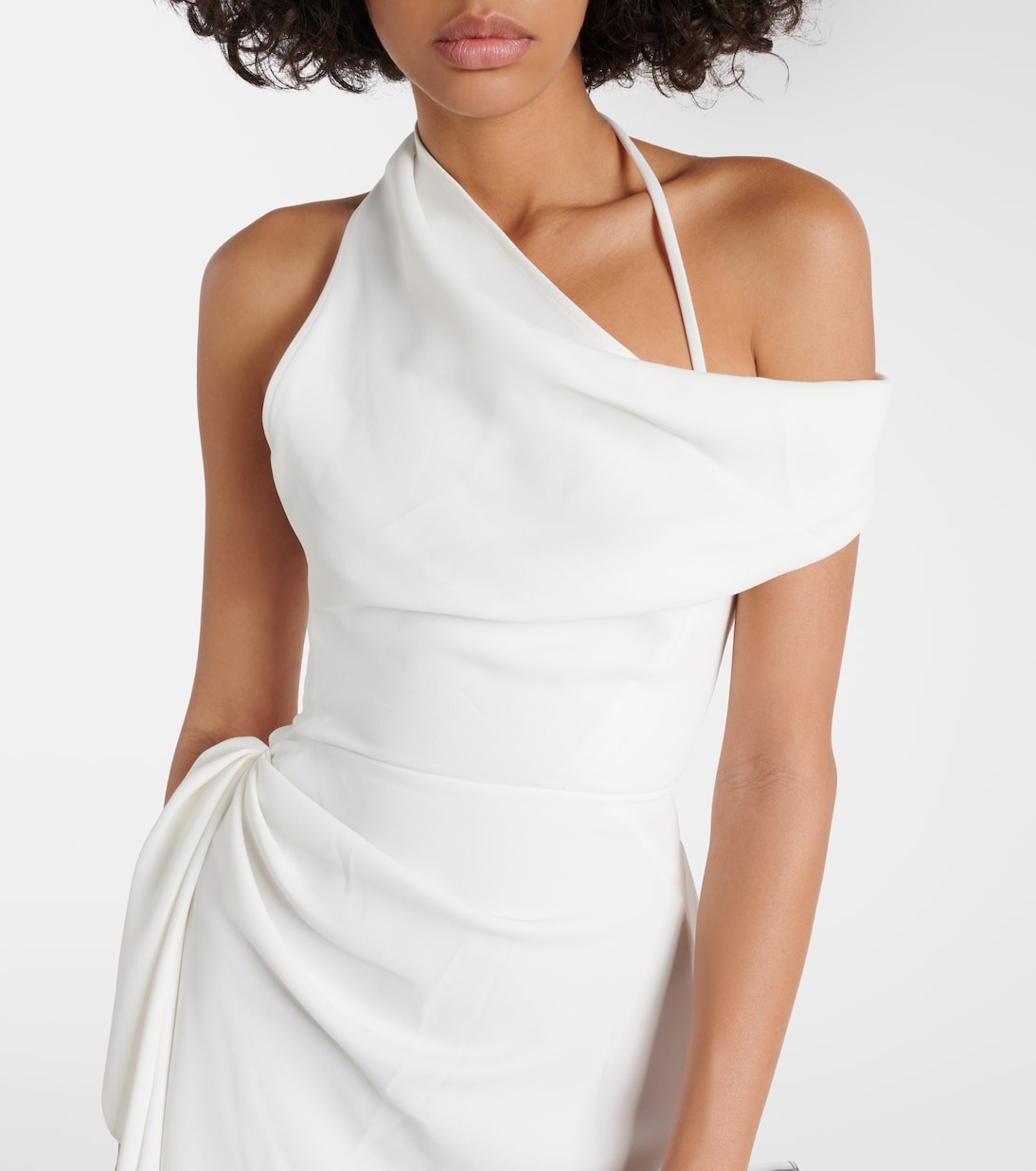 Robe asymétrique Dossier en crêpe | Maticevski