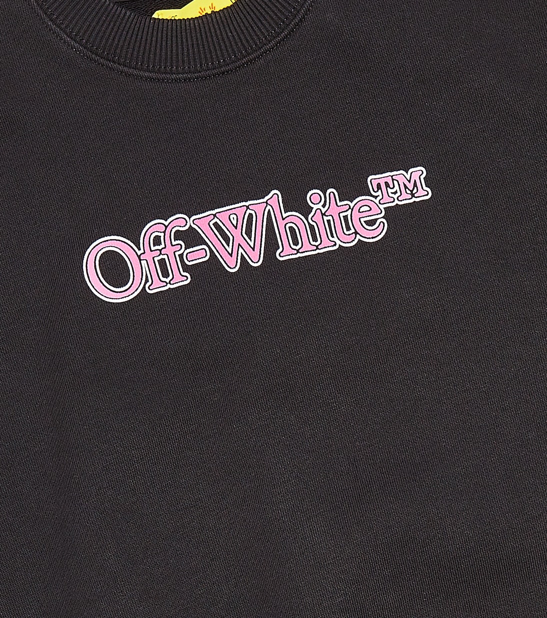 Big Bookish cotton jersey sweatshirt | Off-White Kids