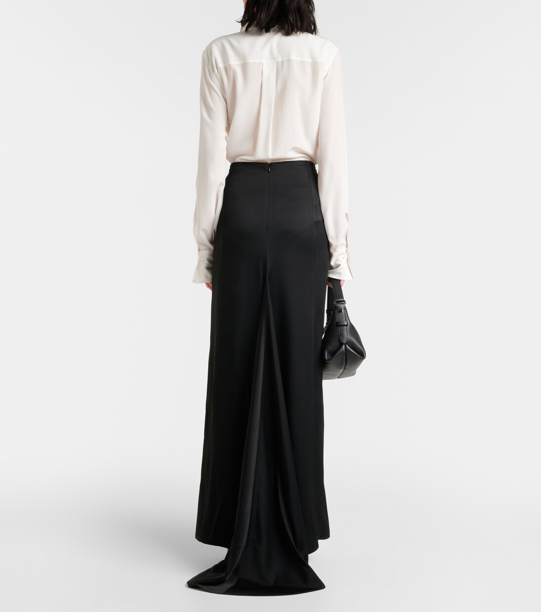 Maxirock aus Satin | Brunello Cucinelli