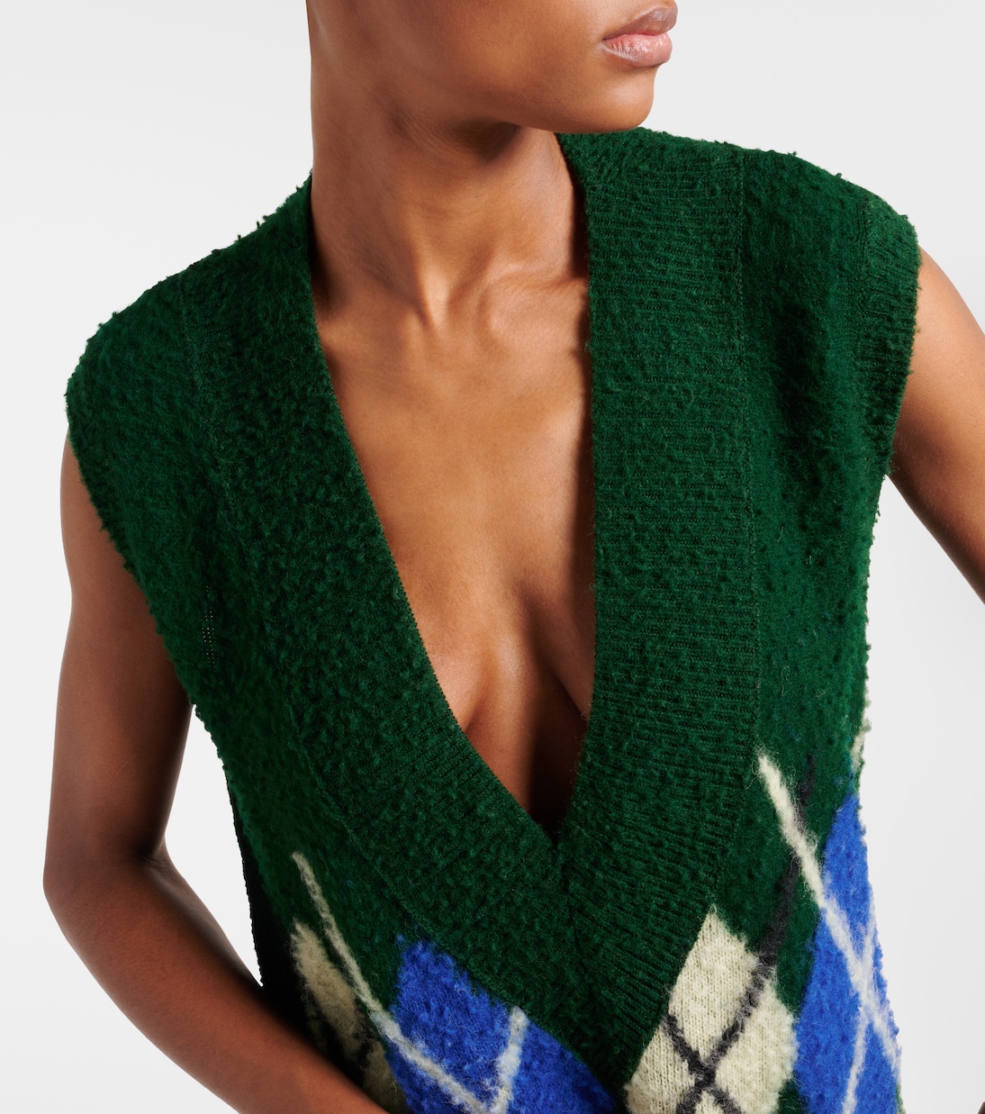 Midikleid aus Wolle | Burberry