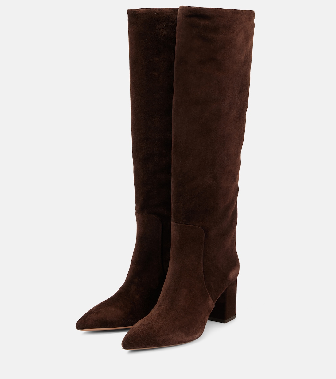 Anja 70 suede knee-high boots | Paris Texas
