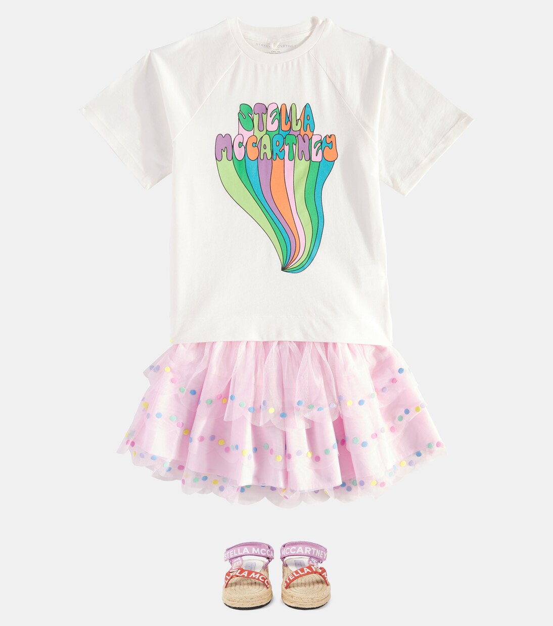 Logo cotton jersey T-shirt | Stella McCartney Kids