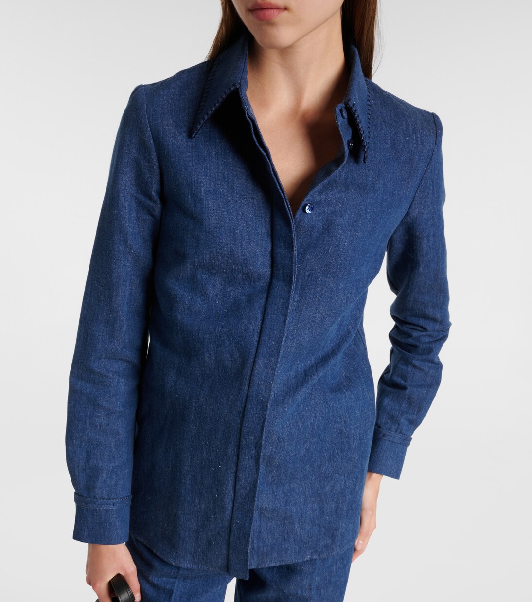 Hemd Cruz aus Baumwolle und Leinen | Gabriela Hearst