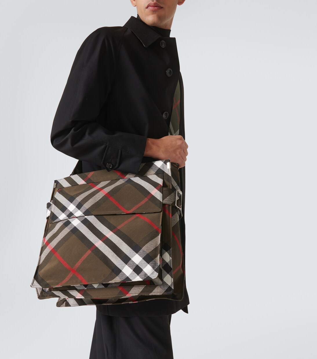 Burberry Check Medium tote bag | Burberry