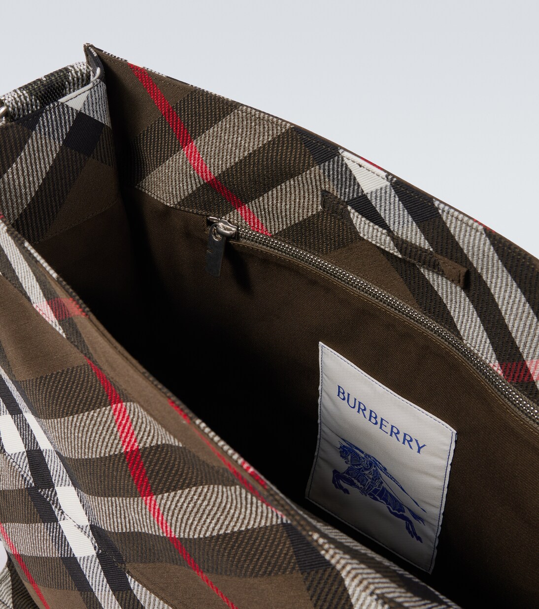 Burberry Check Medium tote bag | Burberry