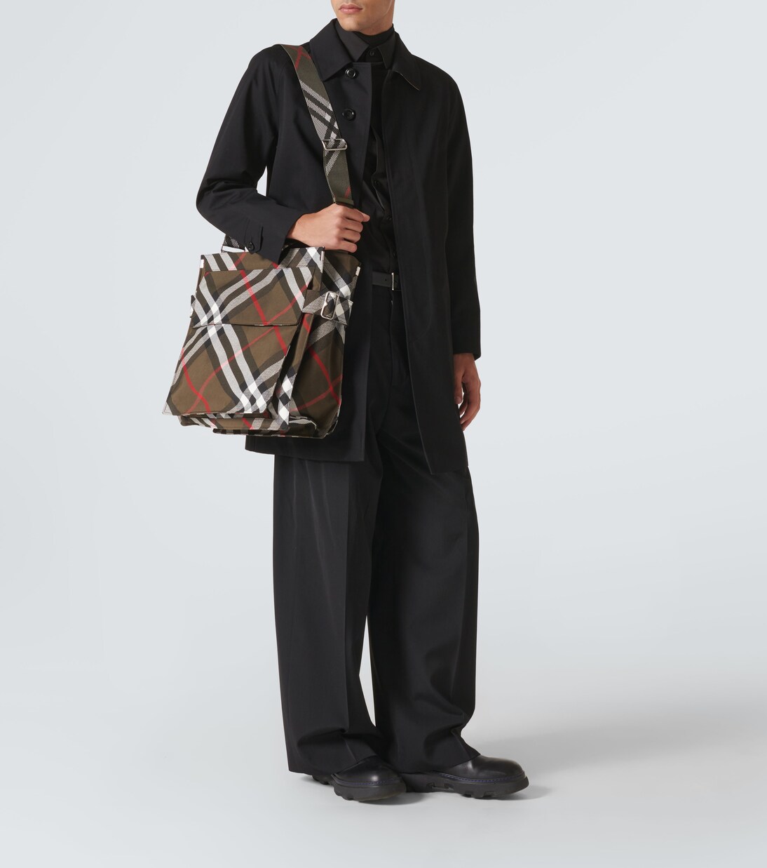 Burberry Check Medium tote bag | Burberry