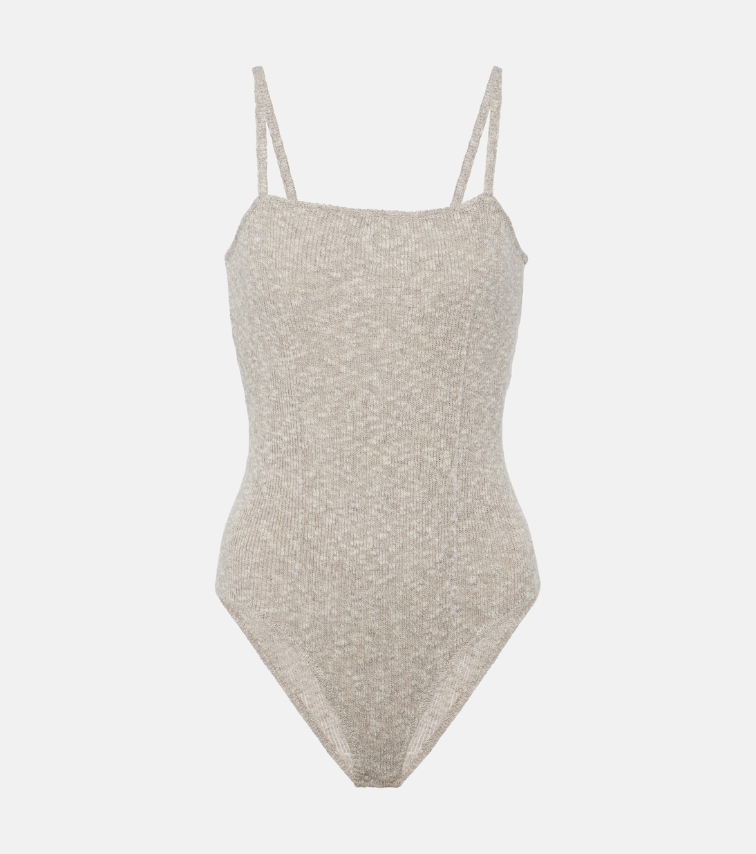 Knitted linen and cotton bodysuit | Magda Butrym