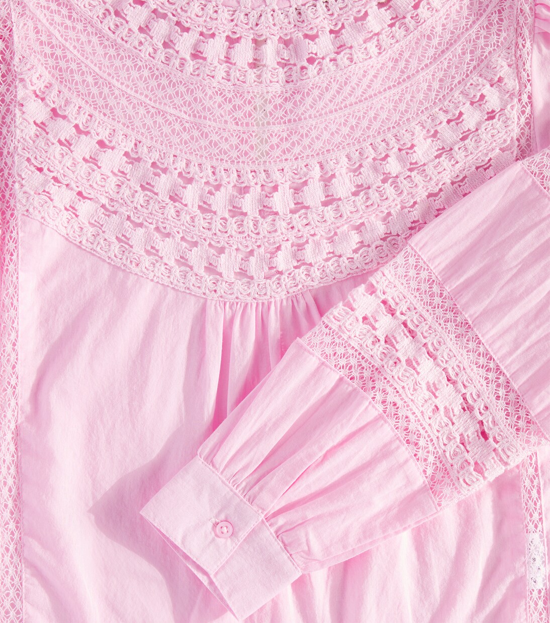 Broderie anglaise cotton blouse | The New Society