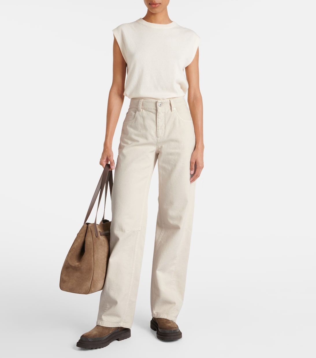 Mid-Rise Straight Jeans | Brunello Cucinelli