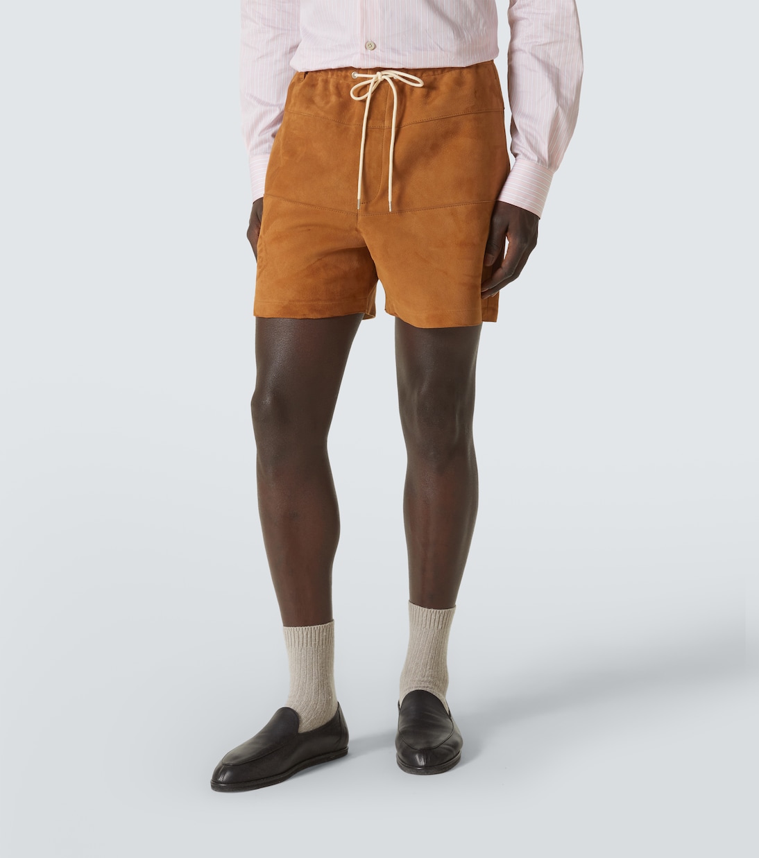 Suede shorts | Auralee