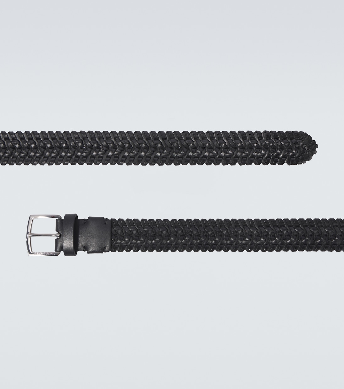 Braided leather belt | Dolce&Gabbana