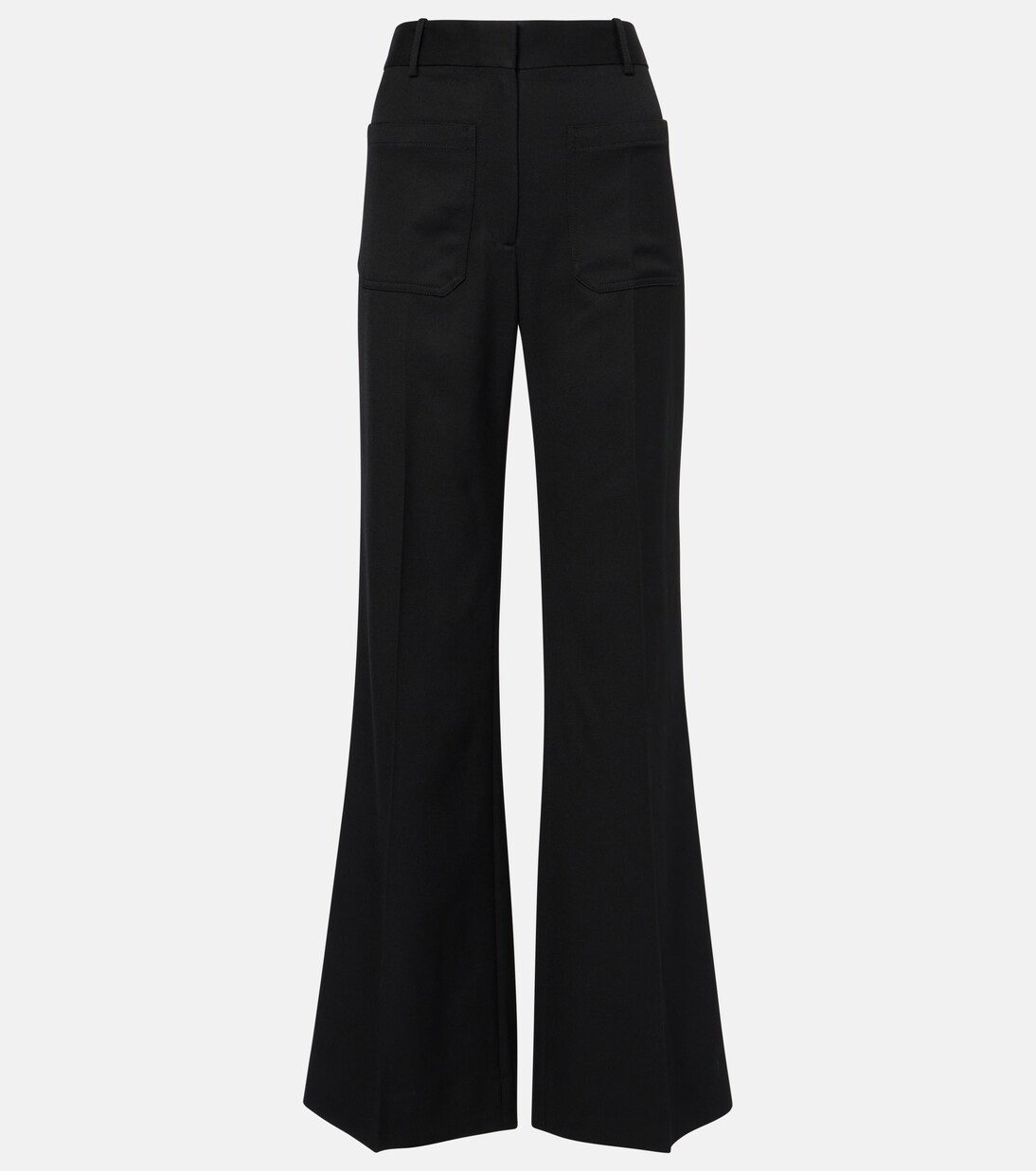 Pantalones anchos Alina de tiro alto | Victoria Beckham
