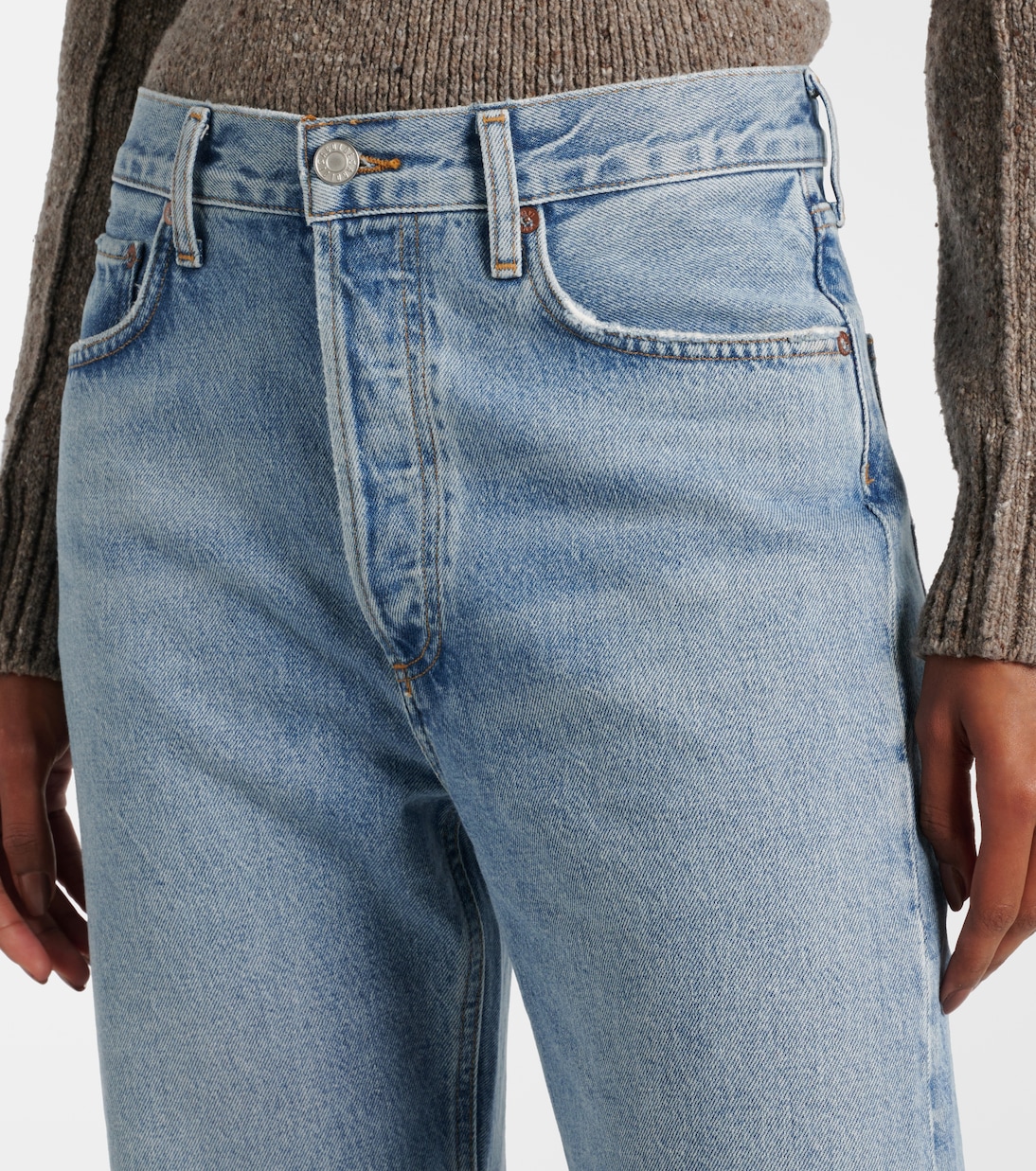 High-Rise Straight Jeans 90’s Pinch Waist | Agolde