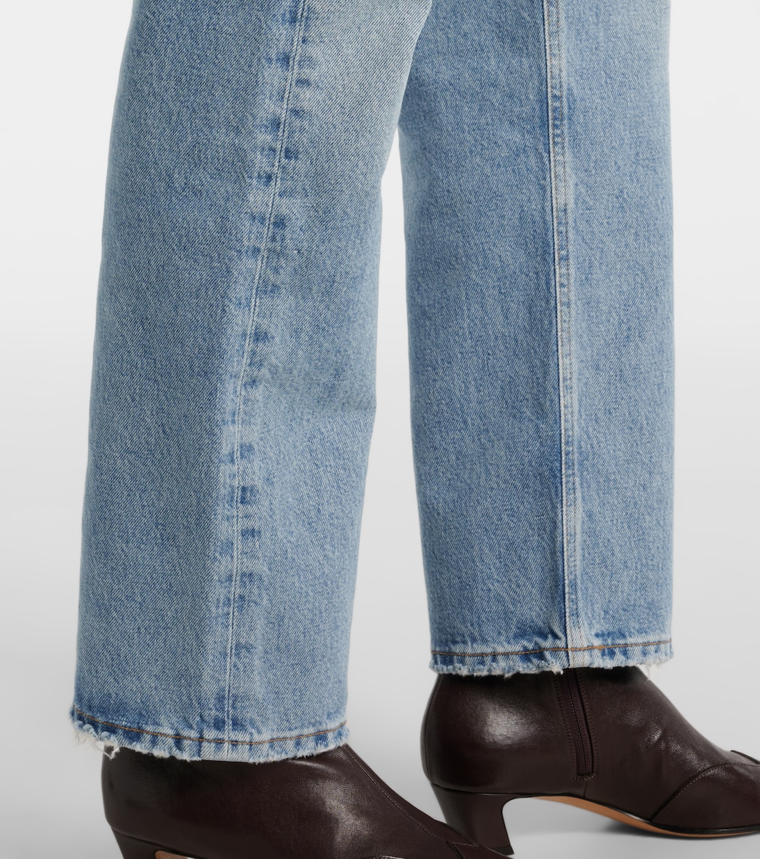 High-Rise Straight Jeans 90’s Pinch Waist | Agolde