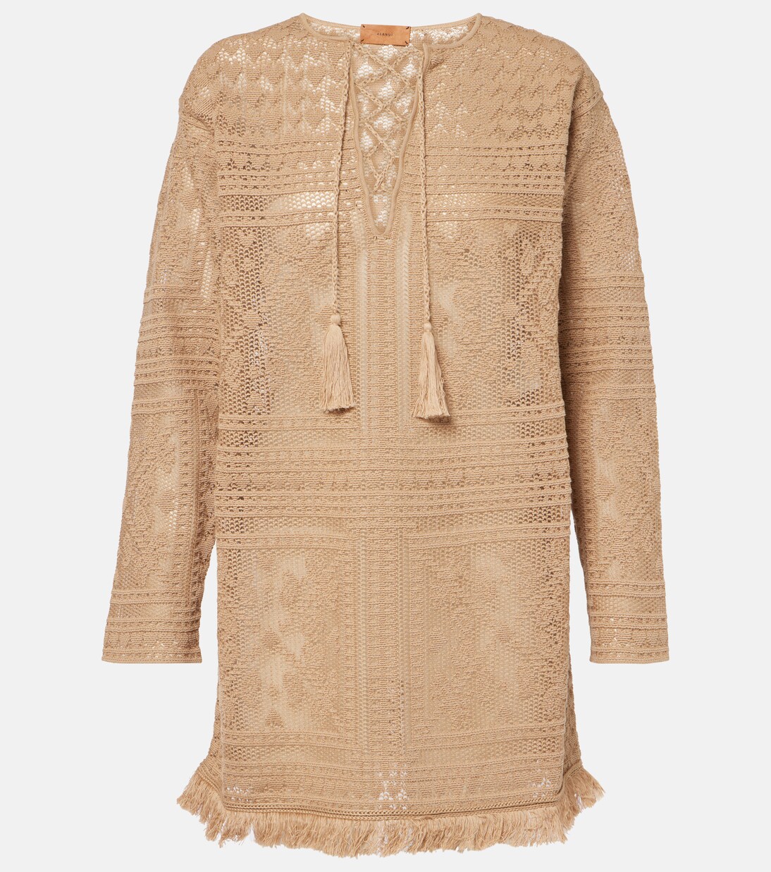 Kiss By The Book lace minidress | Alanui