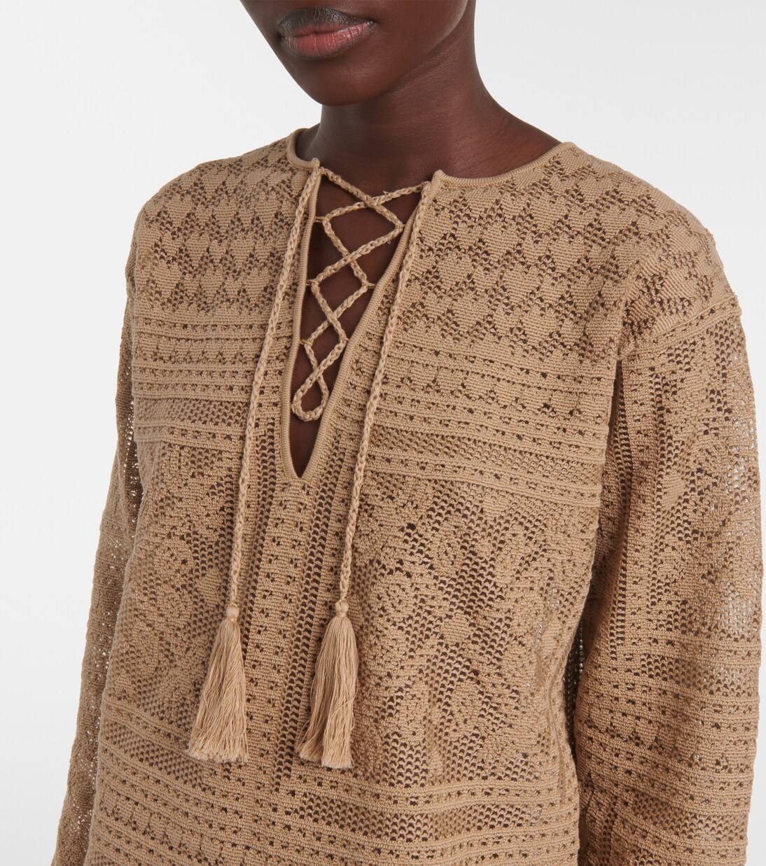 Kiss By The Book lace minidress | Alanui