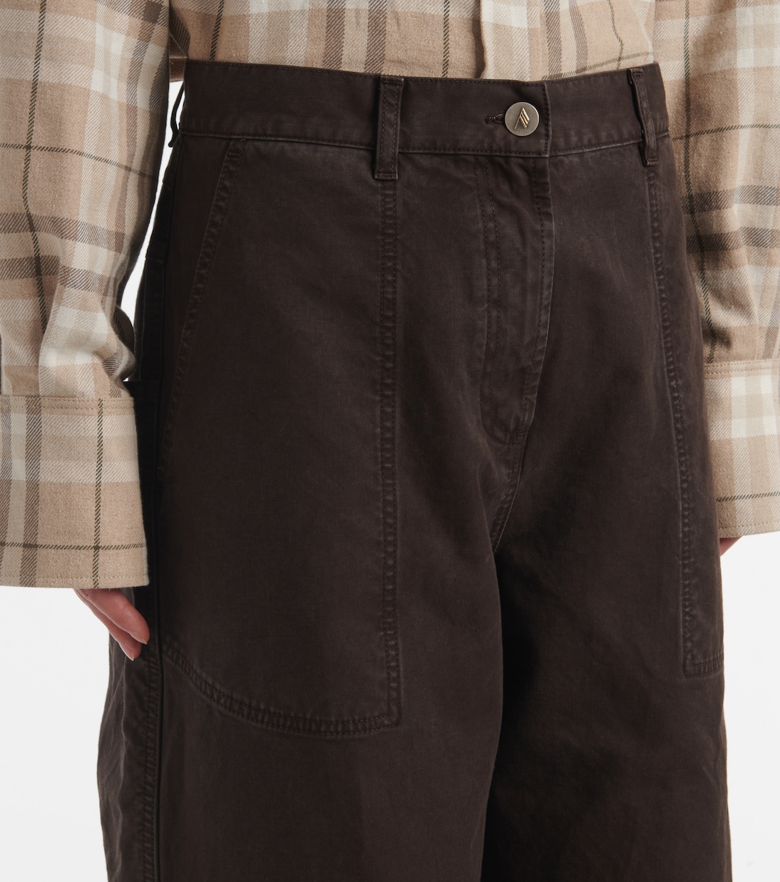 Jean ample à taille haute | The Attico