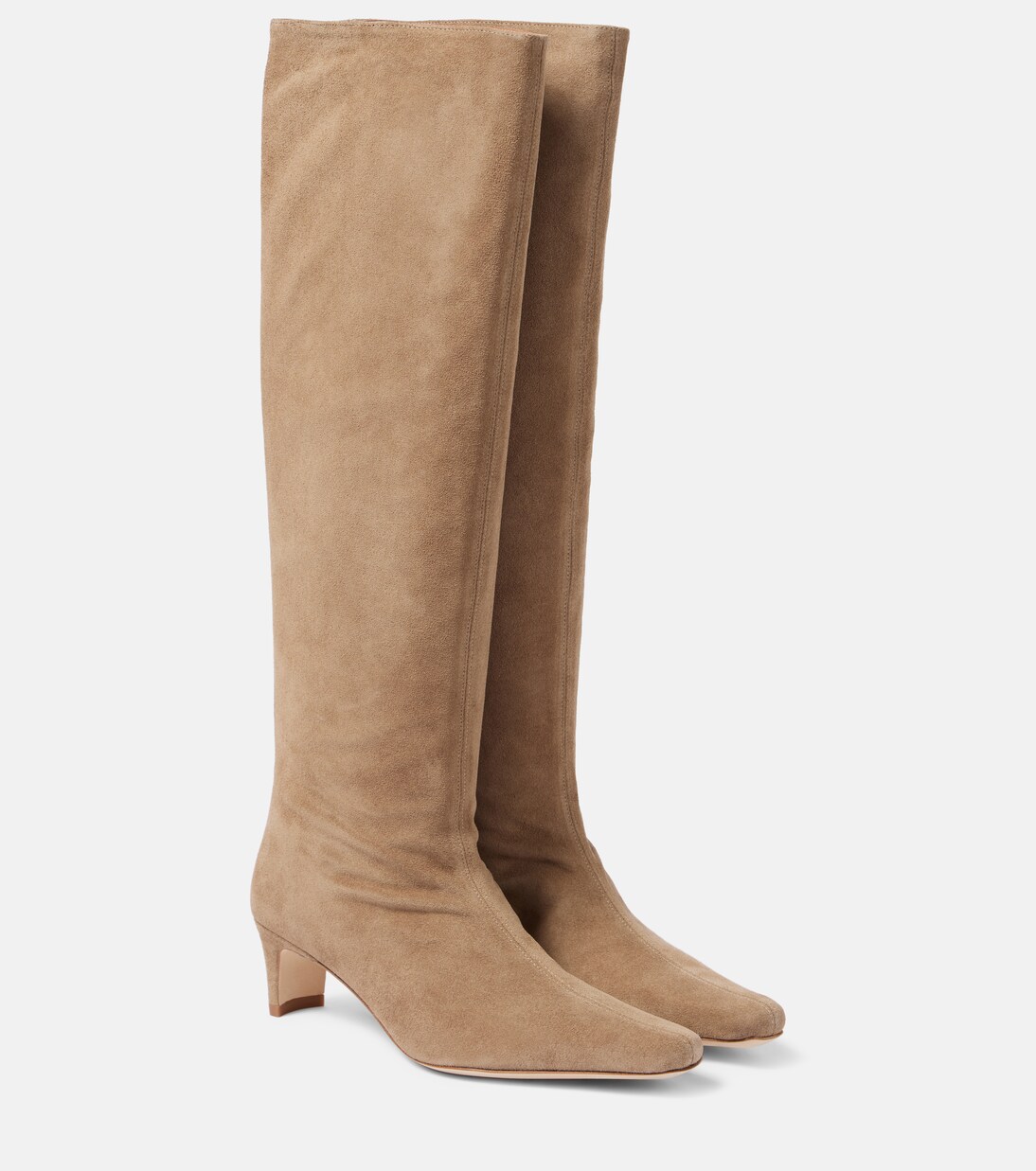 Wally suede knee-high boots | Staud