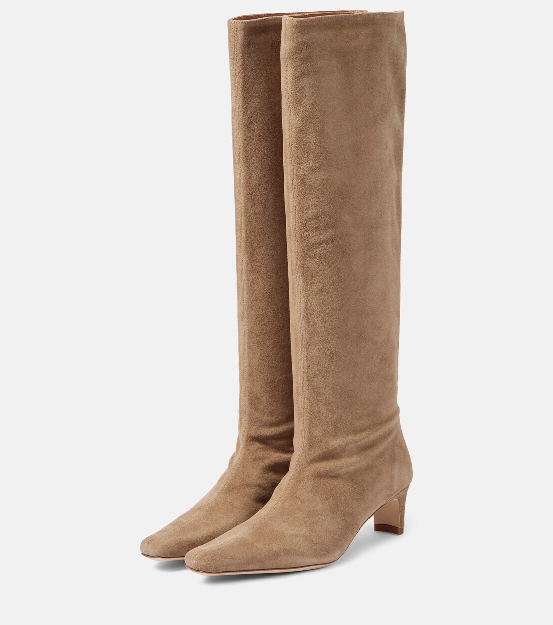 Wally suede knee-high boots | Staud