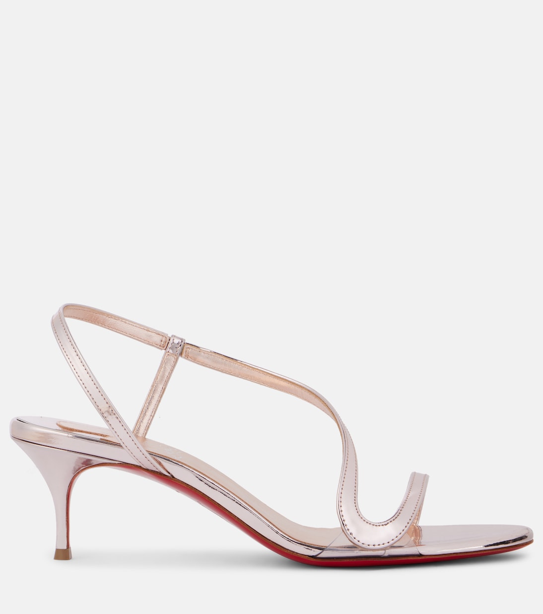 Rosalie metallic leather sandals | Christian Louboutin