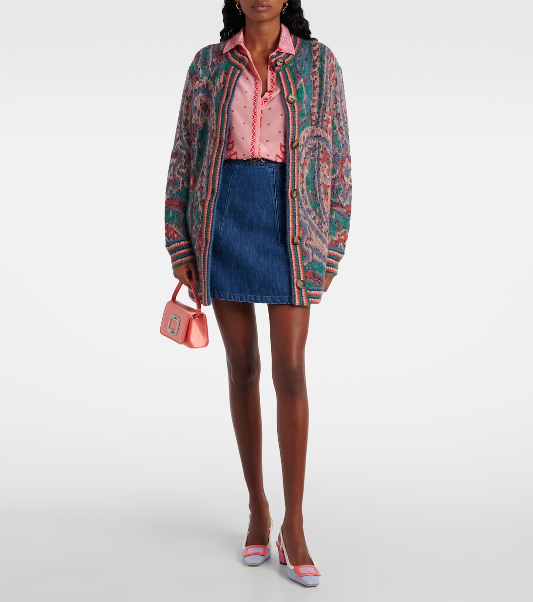 Belle Vivier patent leather slingback pumps | Roger Vivier