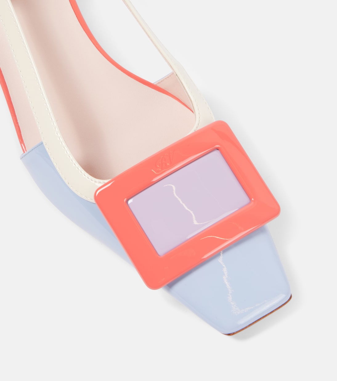 Belle Vivier patent leather slingback pumps | Roger Vivier