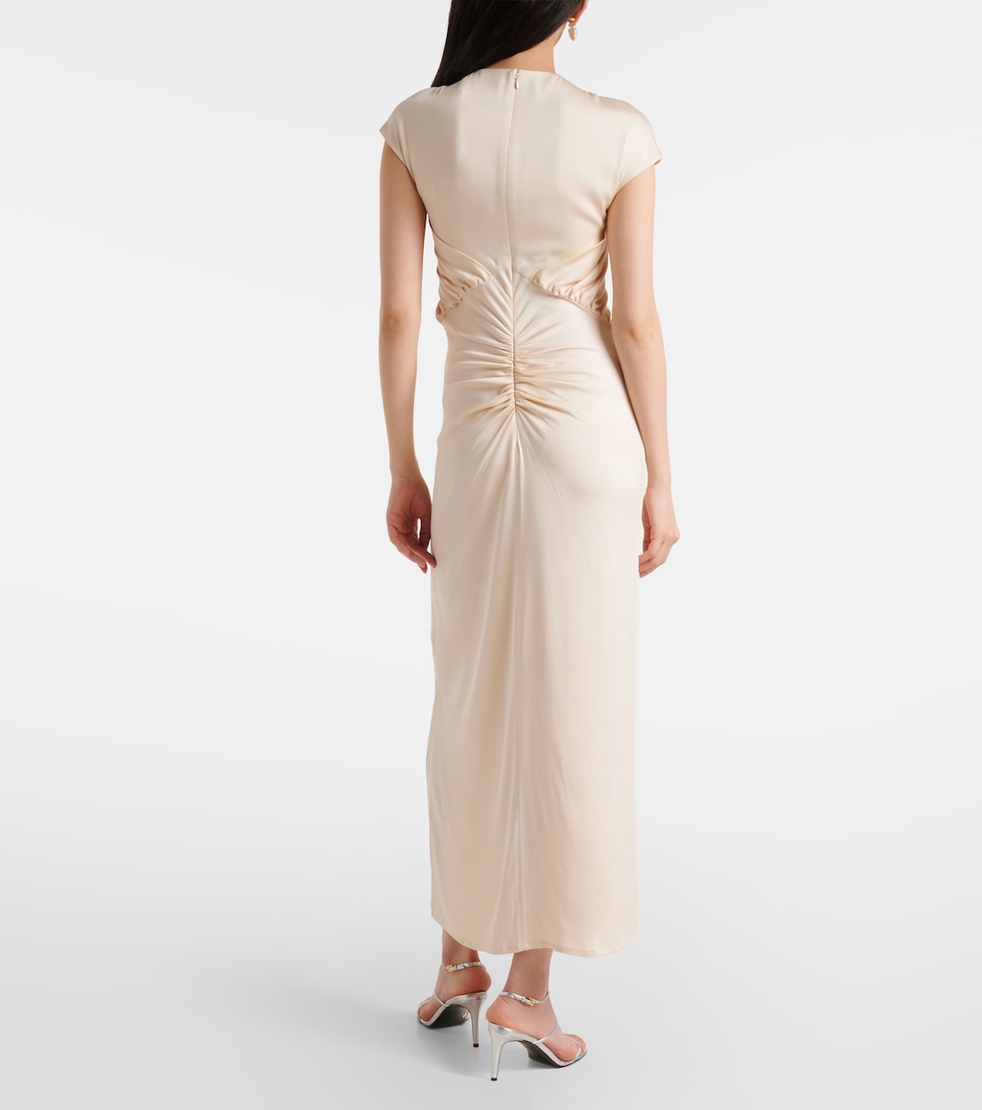 Robe longue Tova en crêpe | Tove