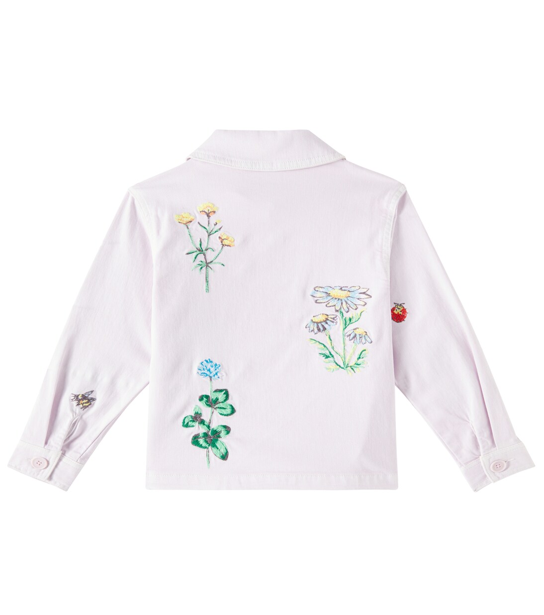 Embroidered cotton jacket | Stella McCartney Kids