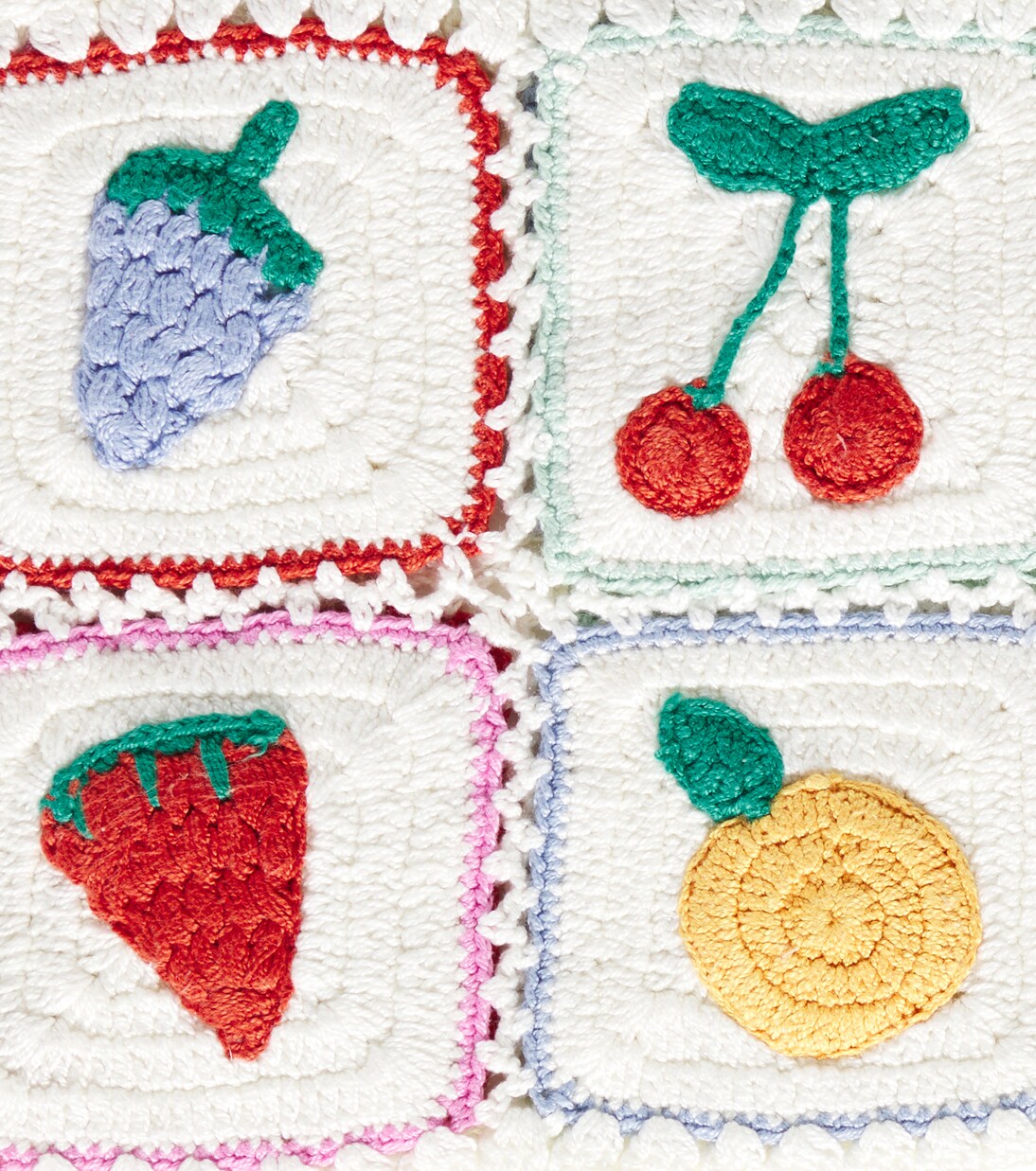 Crochet cotton top | Stella McCartney Kids