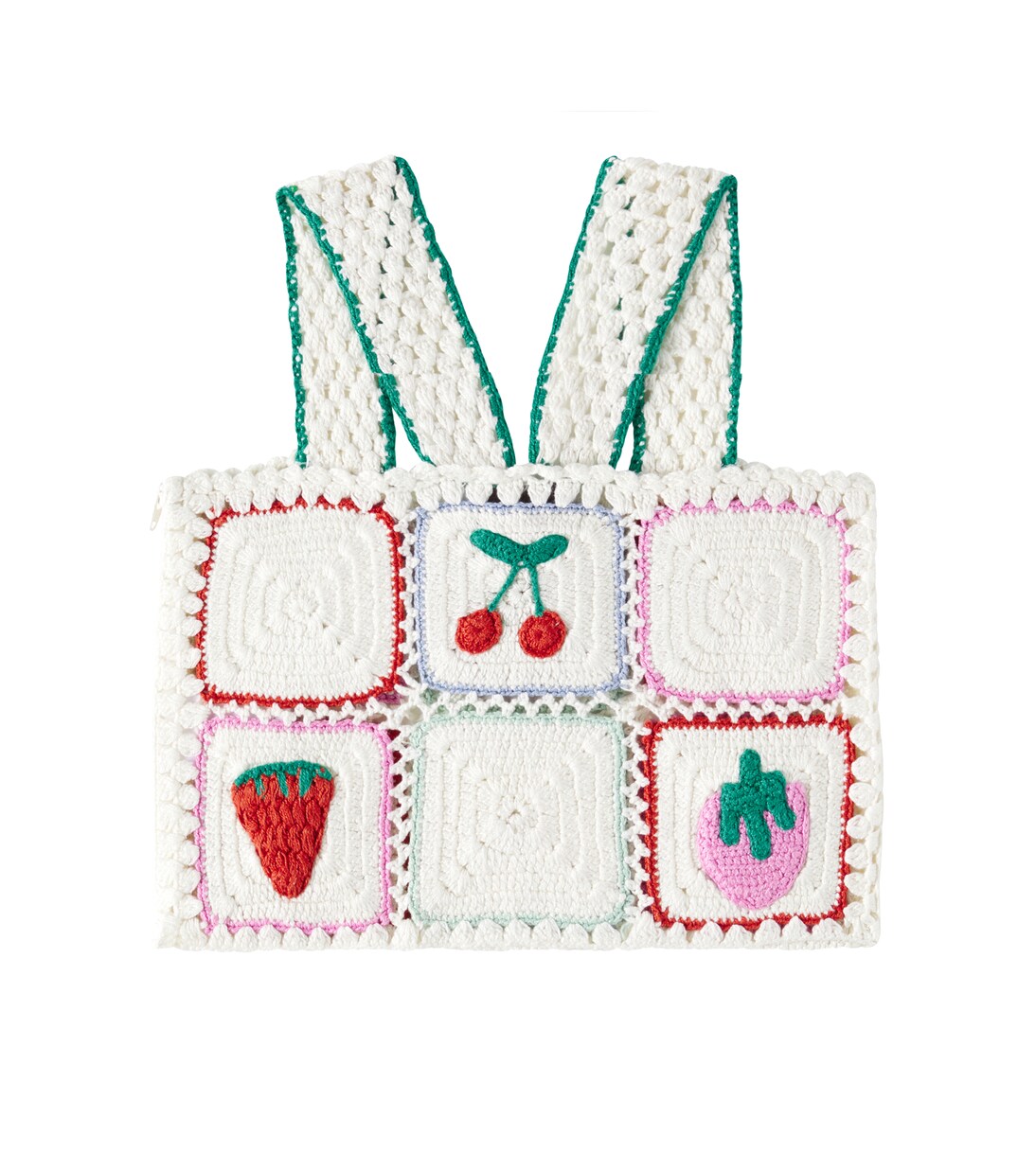 Crochet cotton top | Stella McCartney Kids