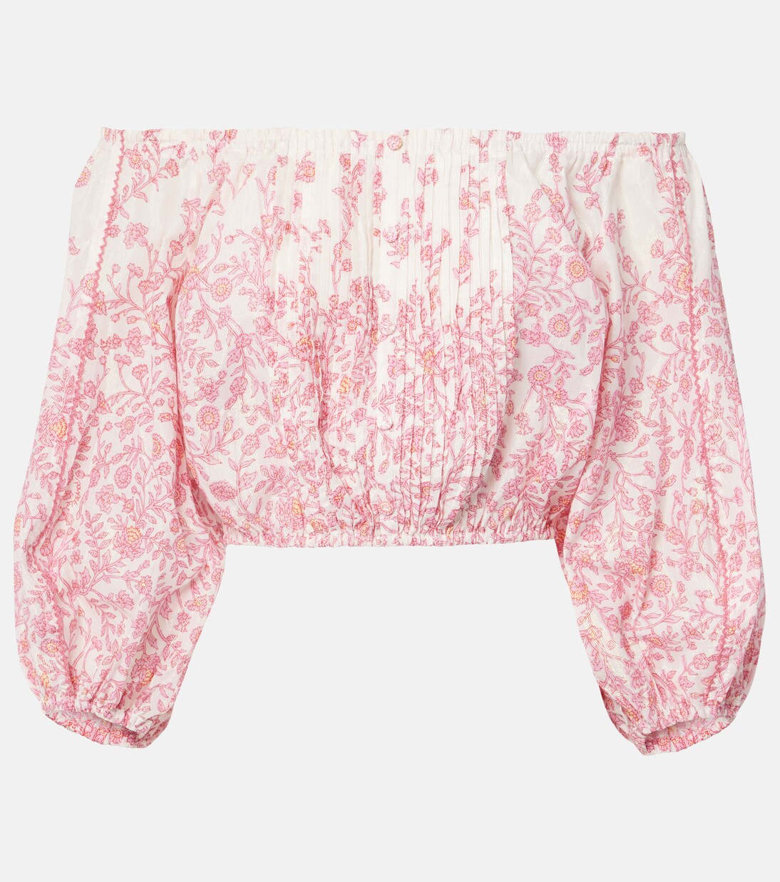 Cropped-Top Bova aus einem Baumwollgemisch | Poupette St Barth