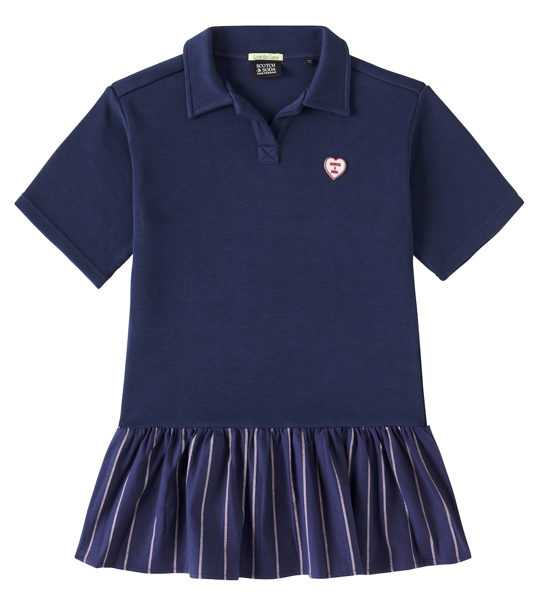 Polo in cotone con volant | Scotch & Soda Kids