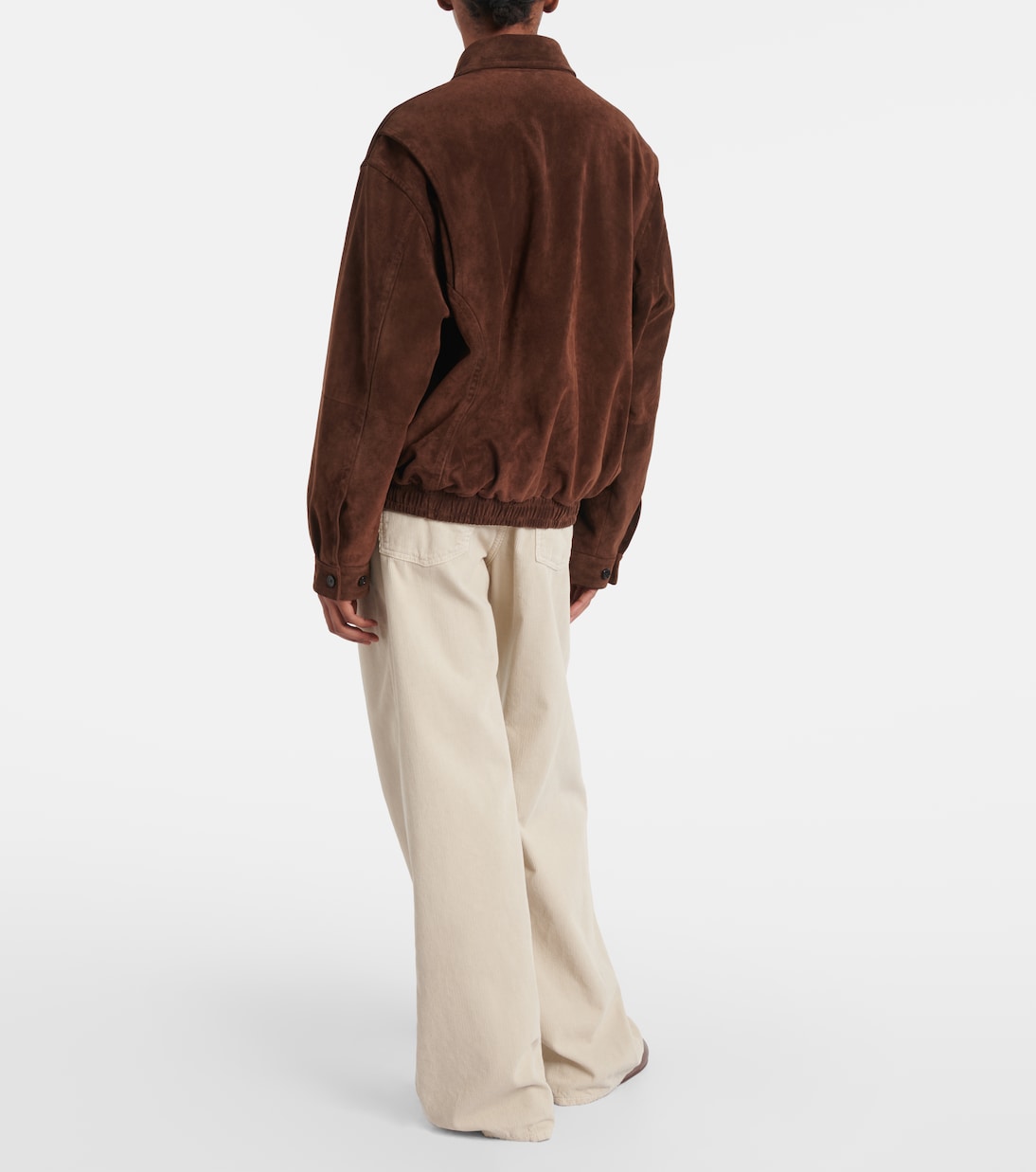 Roana suede bomber jacket | The Row