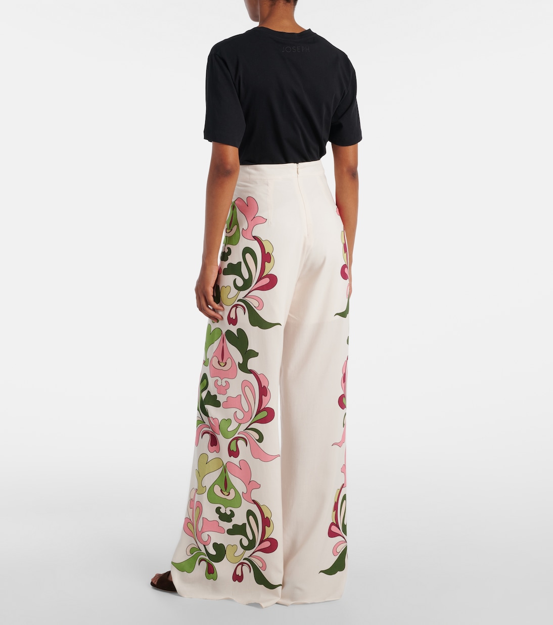 Weite High-Rise-Hose Inamorata | Adriana Degreas