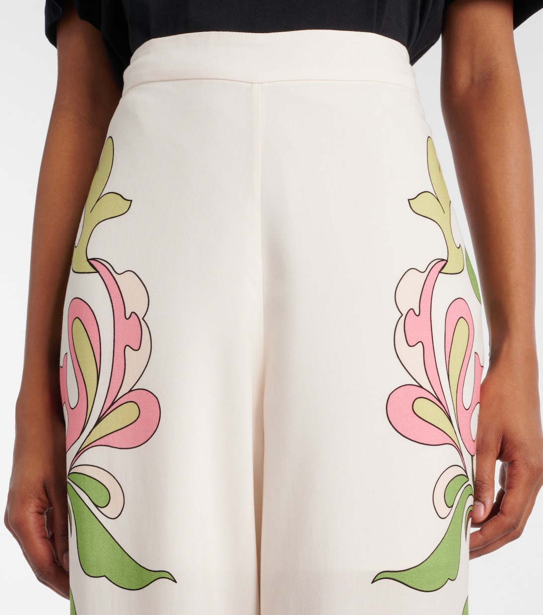 Weite High-Rise-Hose Inamorata | Adriana Degreas